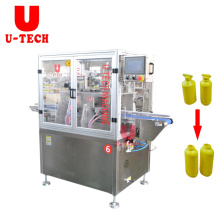 PET jar bottle mouth cutting trimming machine